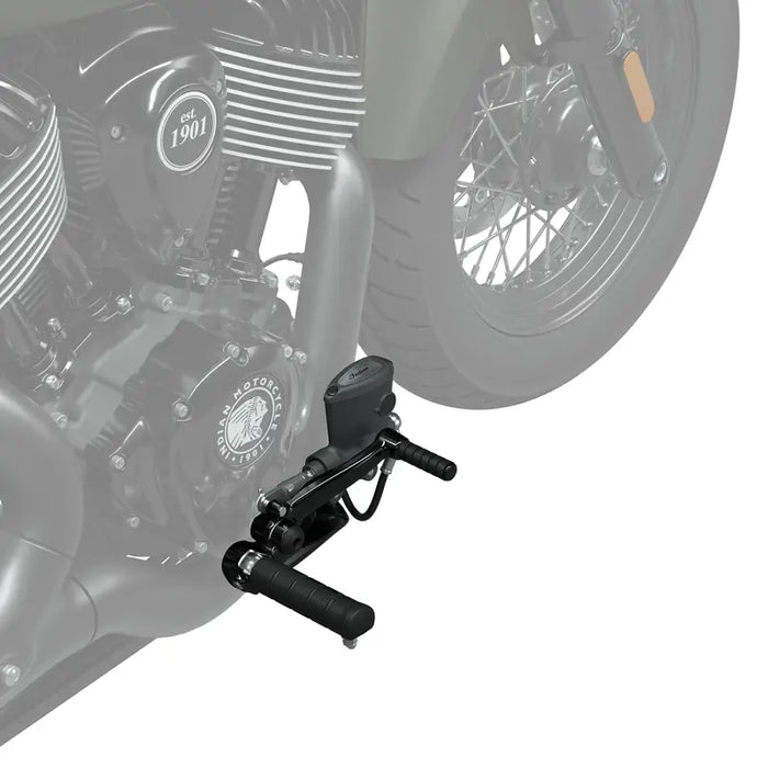 Mid Controls Motorcycle Indian Motorcycle Mid Foot Controls with Pegs, Cruiser Black | 2889214 ...