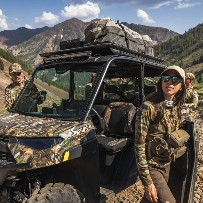 Polaris Rhino-Rack® Rear Bed & 3-Seat Roof Rack | 2889236