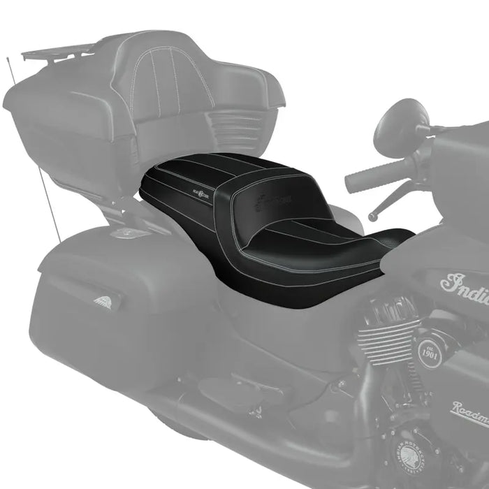 Indian Motorcycle ClimaCommand Syndicate Seat, Black | 2889582-VBA