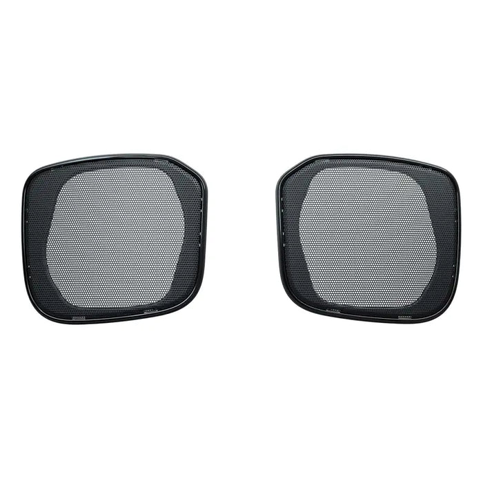 Indian Motorcycle PowerBand Audio Lower Fairing Speaker Bezels, Pair, Black | 2889595-266