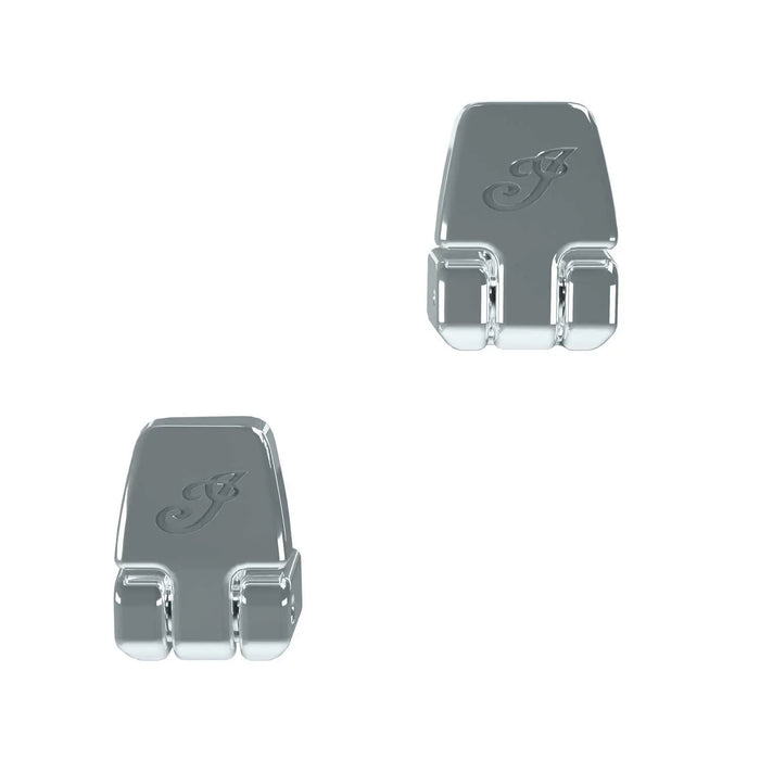 Indian Motorcycle Low Profile Trunk Hinges, Chrome | 2889737-156