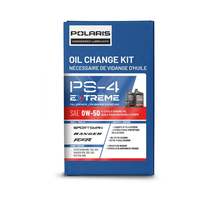 Polaris Full Synthetic Oil Change Kit | 2890056