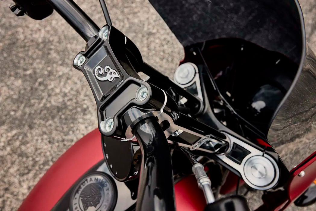 Indian Motorcycle 10” Sport Chief Moto Handlebar Risers, Black | 2890089