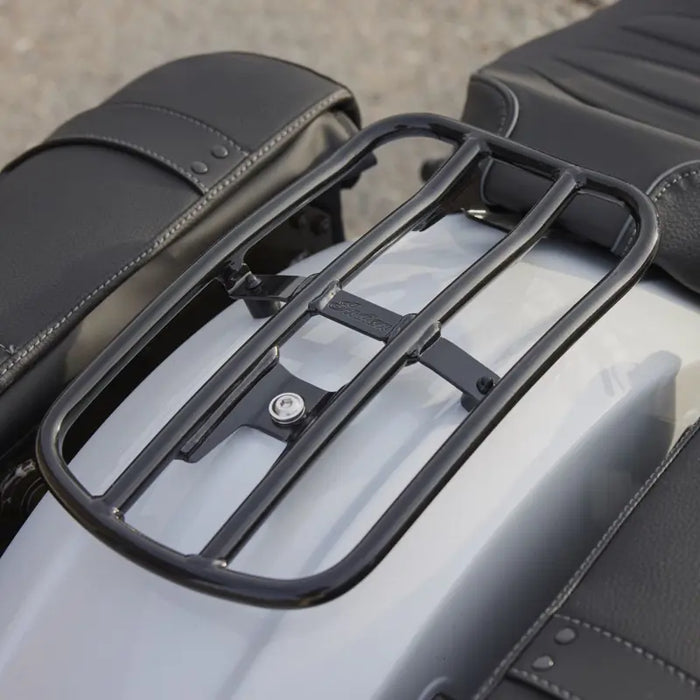 Indian Trunk Rack Indian Motorcycle Solo Luggage Rack, Black | 2890148-266 — Bair's ...