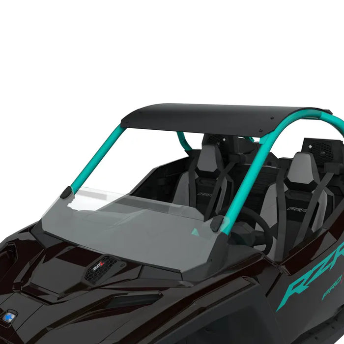 Polaris Lock & Ride Half Windshield - Hard Coat Poly | 2890374