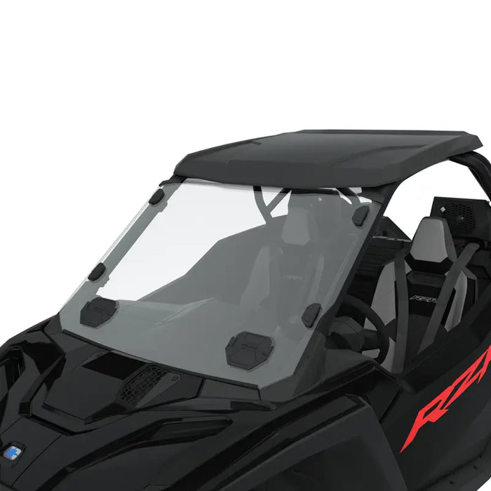 Polaris Lock & Ride Full Vented Windshield - Hard Coat Poly | 2890375