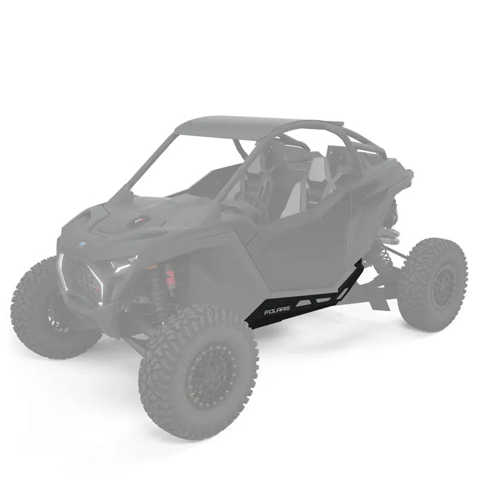 Polaris Low Profile Rock Sliders, 2-Seat, Matte Black | 2890394-458