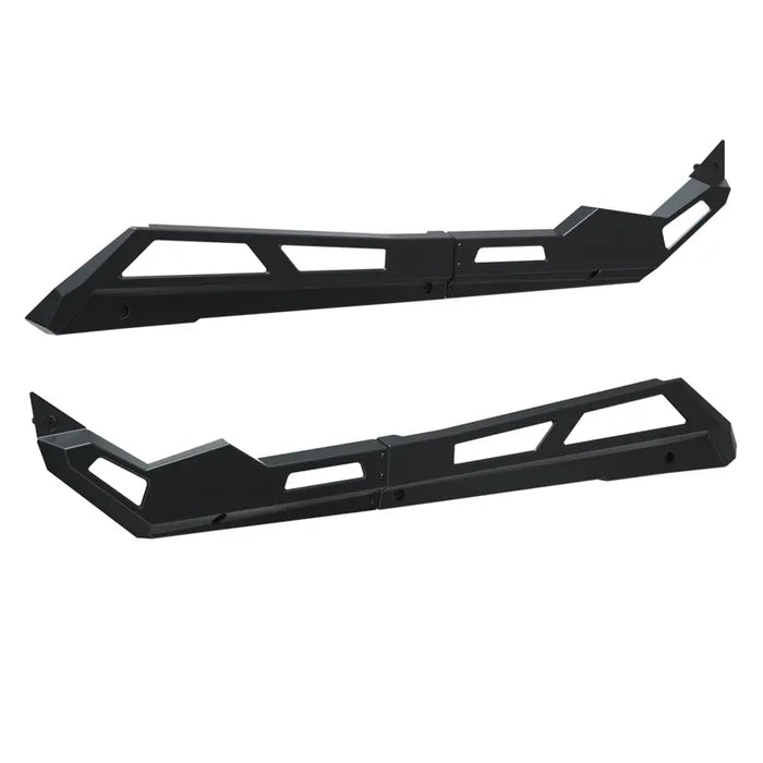 Polaris Low Profile Rock Sliders, 4-Seat, Matte Black | 2890395-458