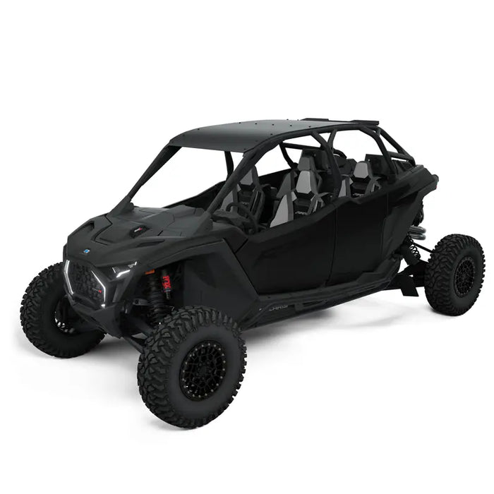 Polaris HD Extreme Kick-Out Rock Sliders, 4-Seat, Matte Black | 2890397-458