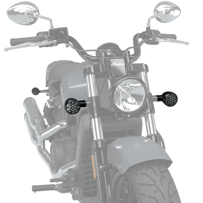 Indian Motorcycle Smoked Front Turn Signal Assembly | 2890683