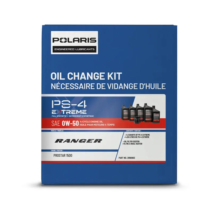 Polaris Extreme Full Synthetic Oil Change Kit | 2890883