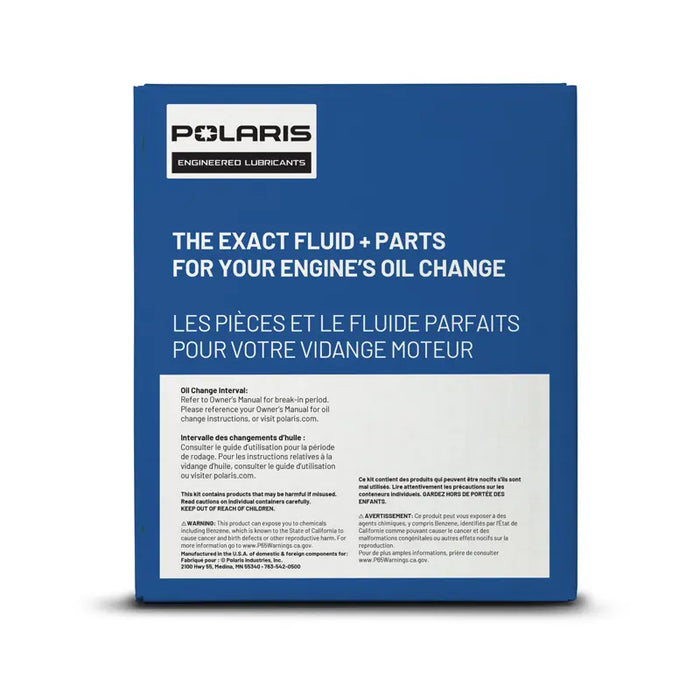 Polaris Extreme Full Synthetic Oil Change Kit | 2890883