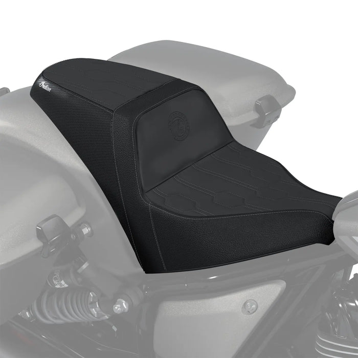 Indian Motorcycle 2-Up High Bolster Seat, Black | 2890997-VBA