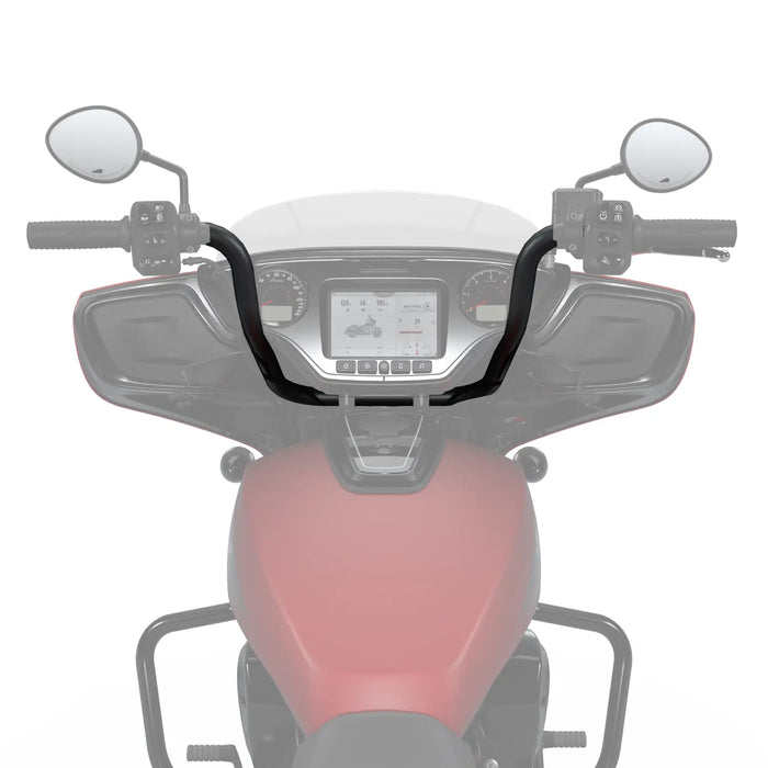 Indian Motorcycle Mid Rise Handlebar, Matte Black | 2891022-463