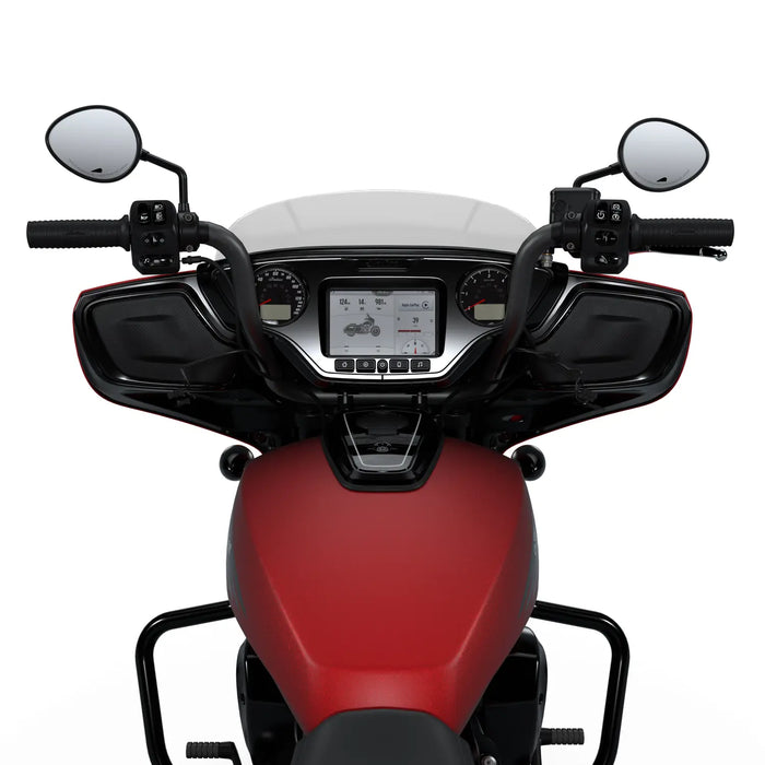 Indian Motorcycle Mid Rise Handlebar, Matte Black | 2891022-463