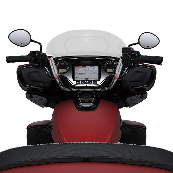 Indian Motorcycle Mitered Mid Rise Handlebar, Chrome | 2891023-156