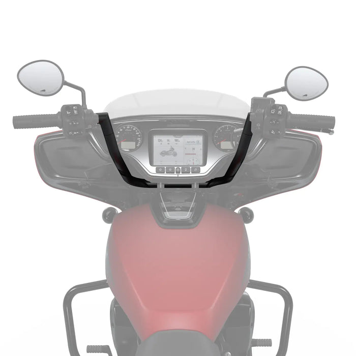 Indian Motorcycle Mitered Mid Rise Handlebar, Matte Black | 2891023-463