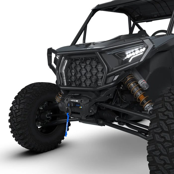 Polaris Front High Coverage Bumper, Black | 2891276-458