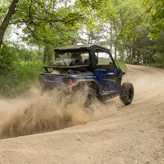 Polaris Zip Window Upper Doors for GENERAL, Front, Canvas, Set of 2 | 2891286