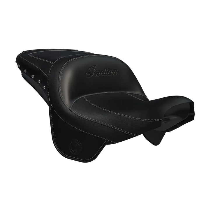 Indian Motorcycle ClimaCommand Classic Seat, RIDE COMMAND Enabled, Black | 2891393-VBB