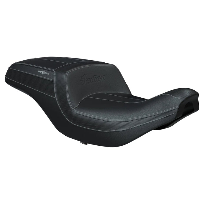 Indian Motorcycle ClimaCommand Syndicate Seat, RIDE COMMAND Enabled, Black | 2891394-VBA