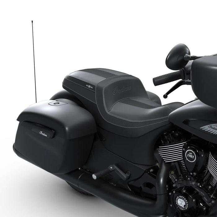 Indian Motorcycle ClimaCommand Syndicate Seat, RIDE COMMAND Enabled, Black | 2891394-VBA