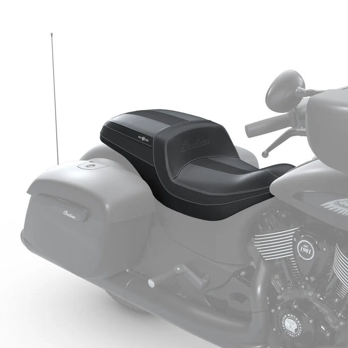 Indian Motorcycle ClimaCommand Syndicate Seat, RIDE COMMAND Enabled, Black | 2891394-VBA
