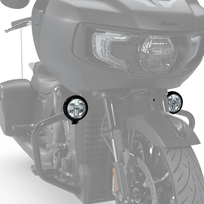 Indian Motorcycle Pathfinder S LED Driving Lights Mount, Black | 2891544