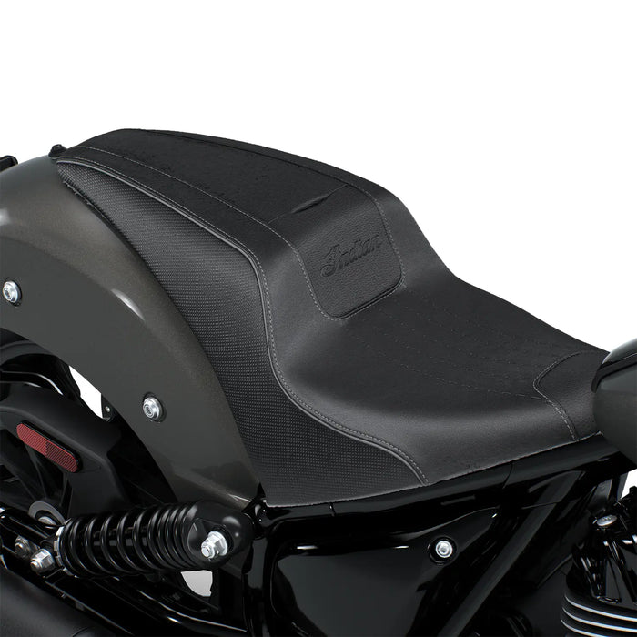 Indian Motorcycle Reduced Reach Chief Syndicate 2-Up Seat, Black | 2891550