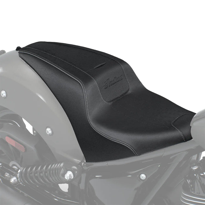 Indian Motorcycle Reduced Reach Chief Syndicate 2-Up Seat, Black | 2891550