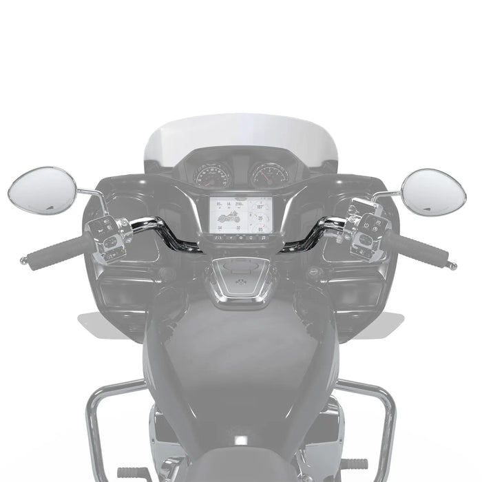 Indian Motorcycle Reduced Reach Handlebar, Chrome | 2891560-156