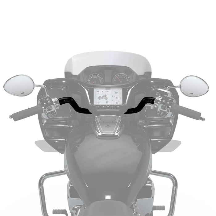 Indian Motorcycle Reduced Reach Handlebar, Black | 2891560-463