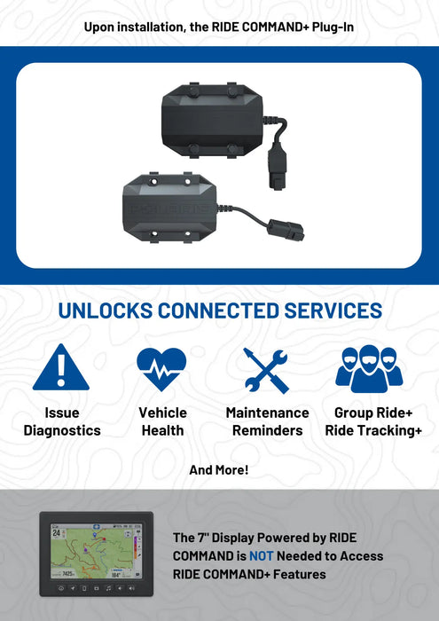 Polaris RIDE COMMAND+ Connected Vehicle Plug-In, 500k | 2890039