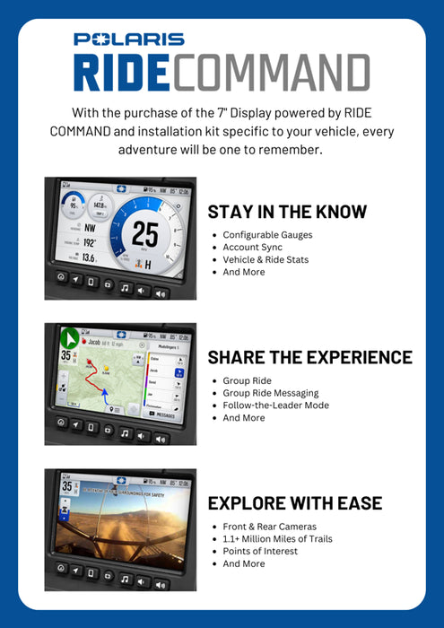 Polaris RIDE COMMAND | 2889455