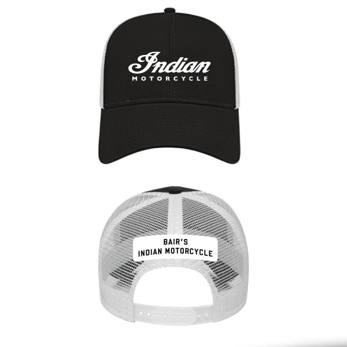 Bair’s Indian Motorcycle Hat, Black