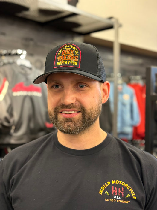 Indian Motorcycle IMC X HH Risk Takers Cap, Black | 2866560