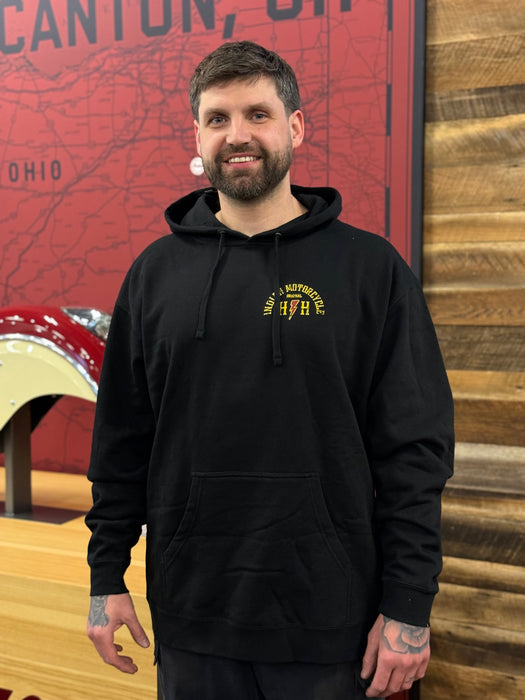 Indian Motorcycle Men's IMC X HH Risk Takers Hoodie, Black | 2866553