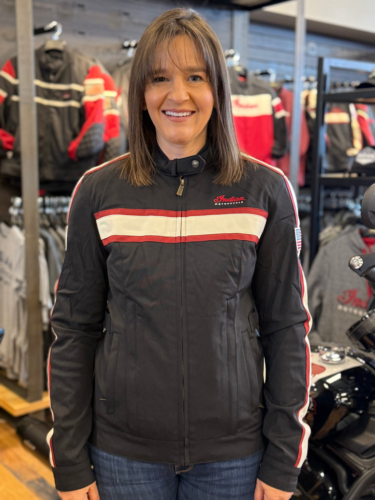 Indian Motorcycle Women's Niagara Jacket, Black | 2864849 — Bair's