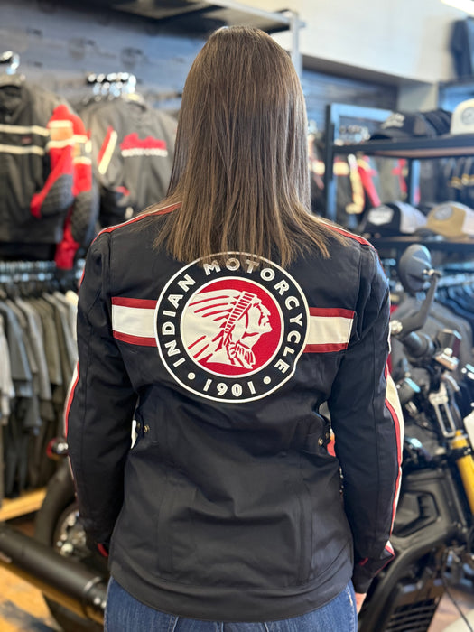indian motorcycle gear Indian Motorcycle Women's Niagara Jacket, Black