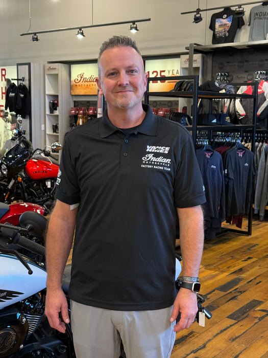 Indian Motorcycle Race Replica Polo, Black | 2866692