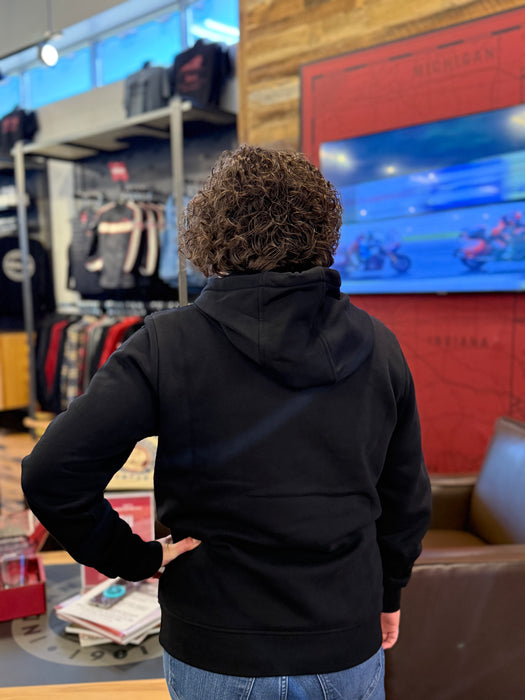 Indian Motorcycle Women's Essential Script Logo Hoodie, Black | 2865749