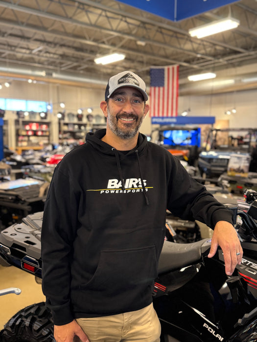 Bair’s Powersports Hoodie, Black