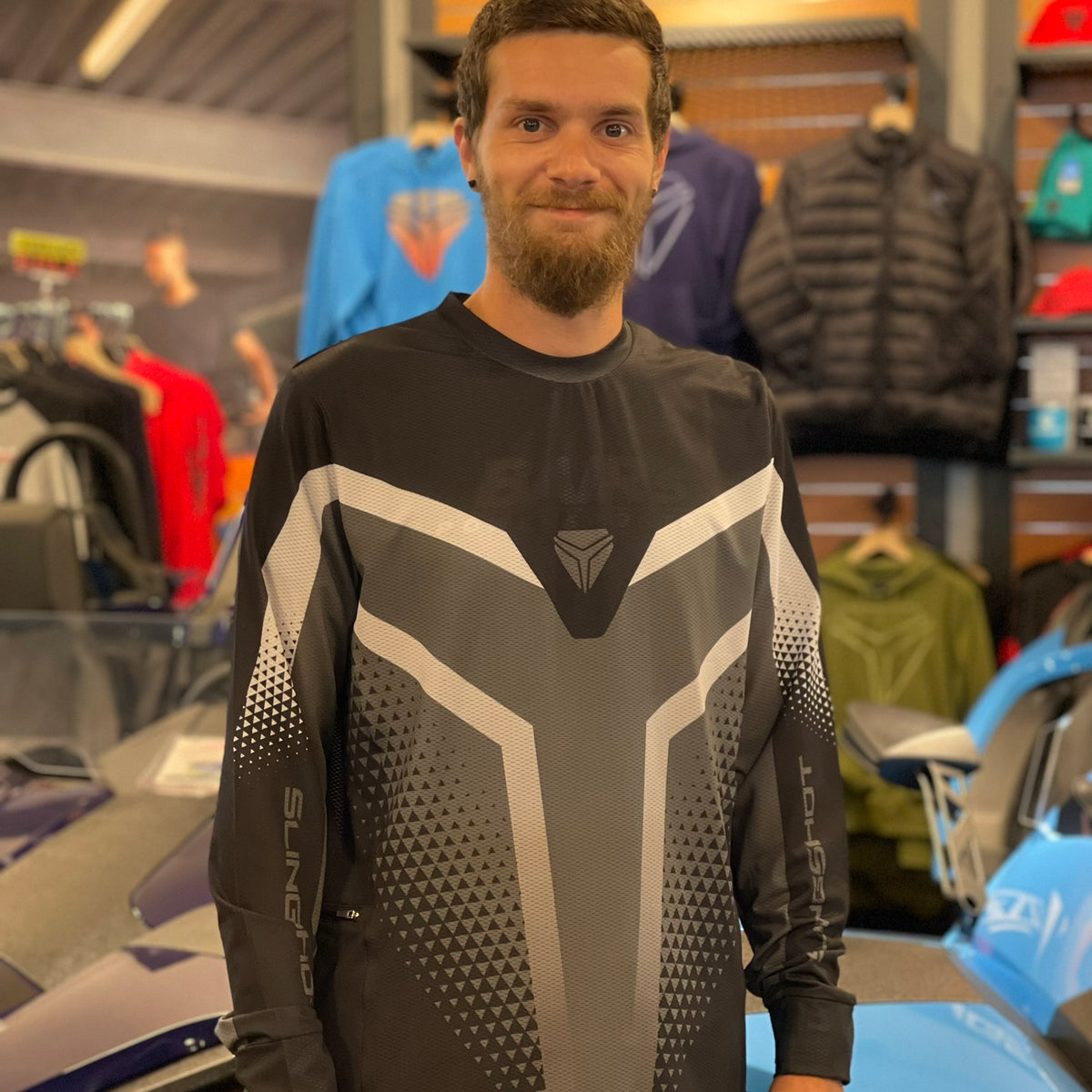 Slingshot Unisex Long Sleeve Jersey, Black | 2864883 — Bair's