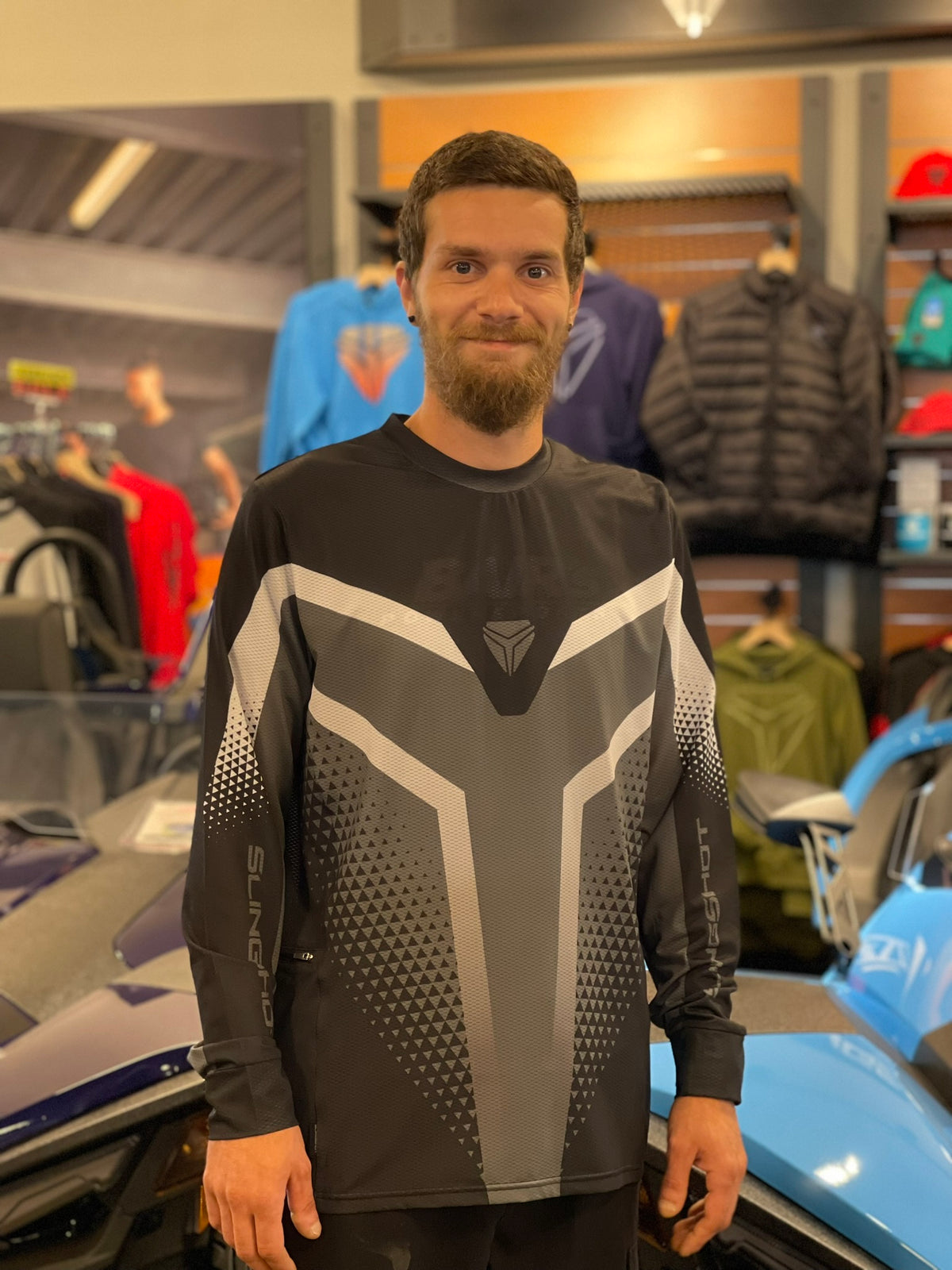 Slingshot Unisex Long Sleeve Jersey, Black | 2864883 — Bair's