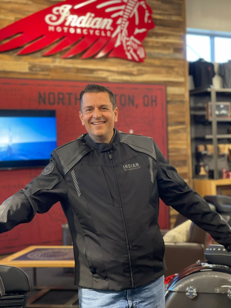 Indian Motorcycle Men's Markay Jacket, Black | 2864668 — Bair's