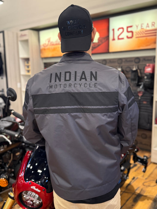 Indian Motorcycle Men's Dominion Jacket, Gray | 2865668