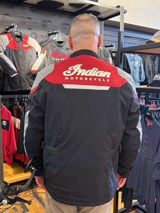 Indian Motorcycle Men's Indianapolis Jacket, Black | 2865704
