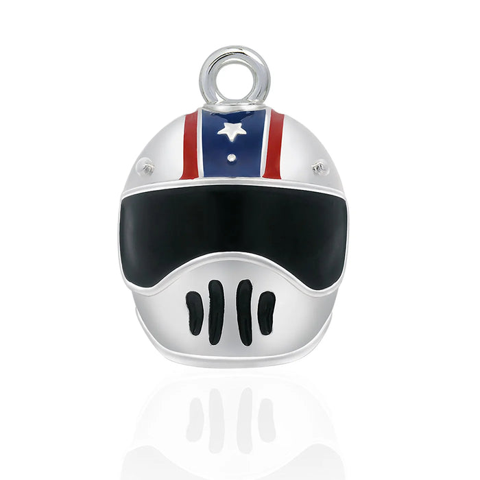 Indian Motorcycle Steel Horse Jewelry Star & Stripes Helmet Road Bell | IMRB010