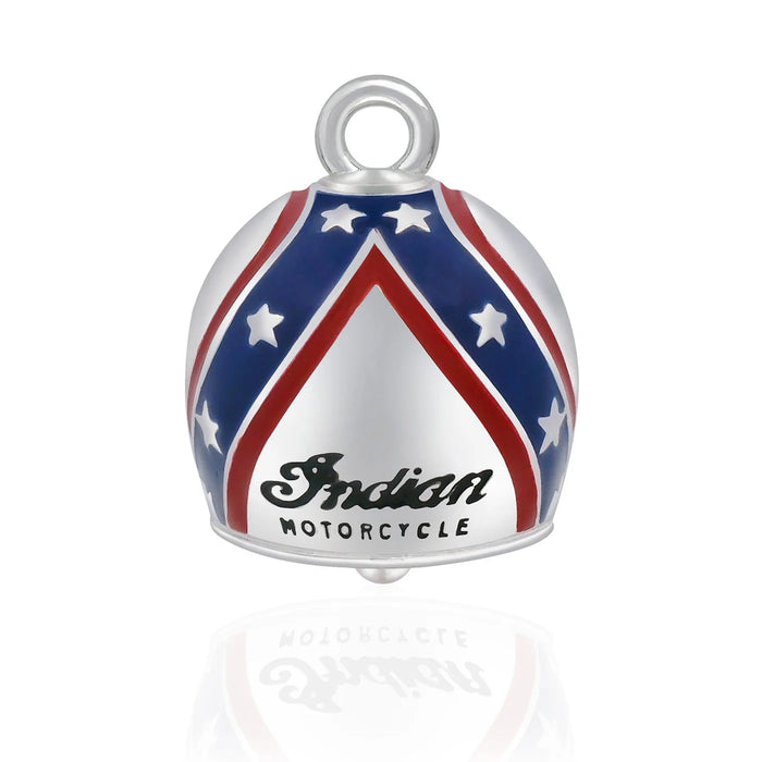 Indian Motorcycle Steel Horse Jewelry Star & Stripes Helmet Road Bell | IMRB010