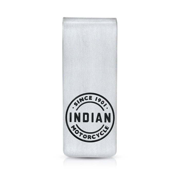 Indian Motorcycle Steel Horse Jewelry Classic Circle Money Clip | IMSM003